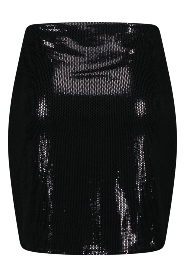 Minifalda con purpurina image number 2