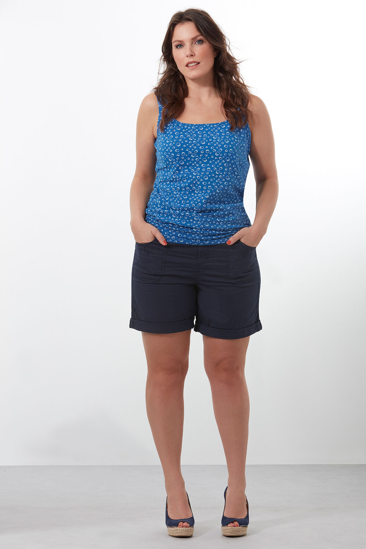 Pantalones cortos de algod&oacute;n image number 4