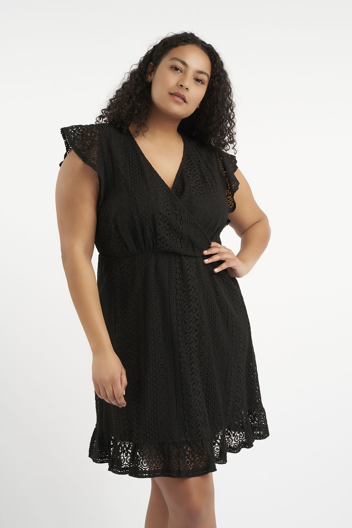 Vestido cruzado image number 5