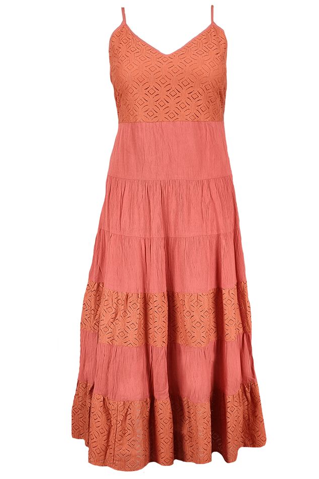 Vestido con corte en A image number 2