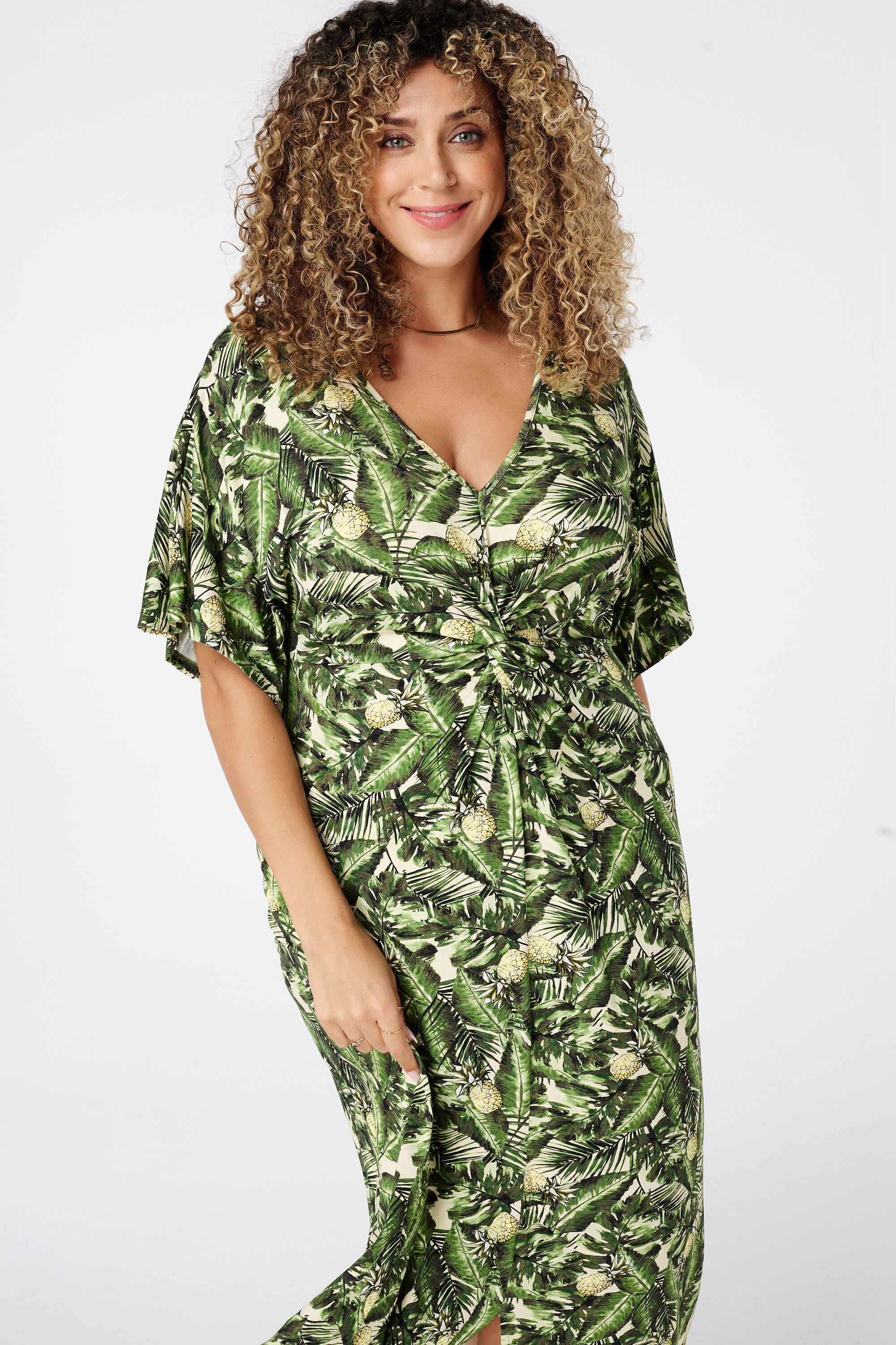 Vestido estampado image number 4