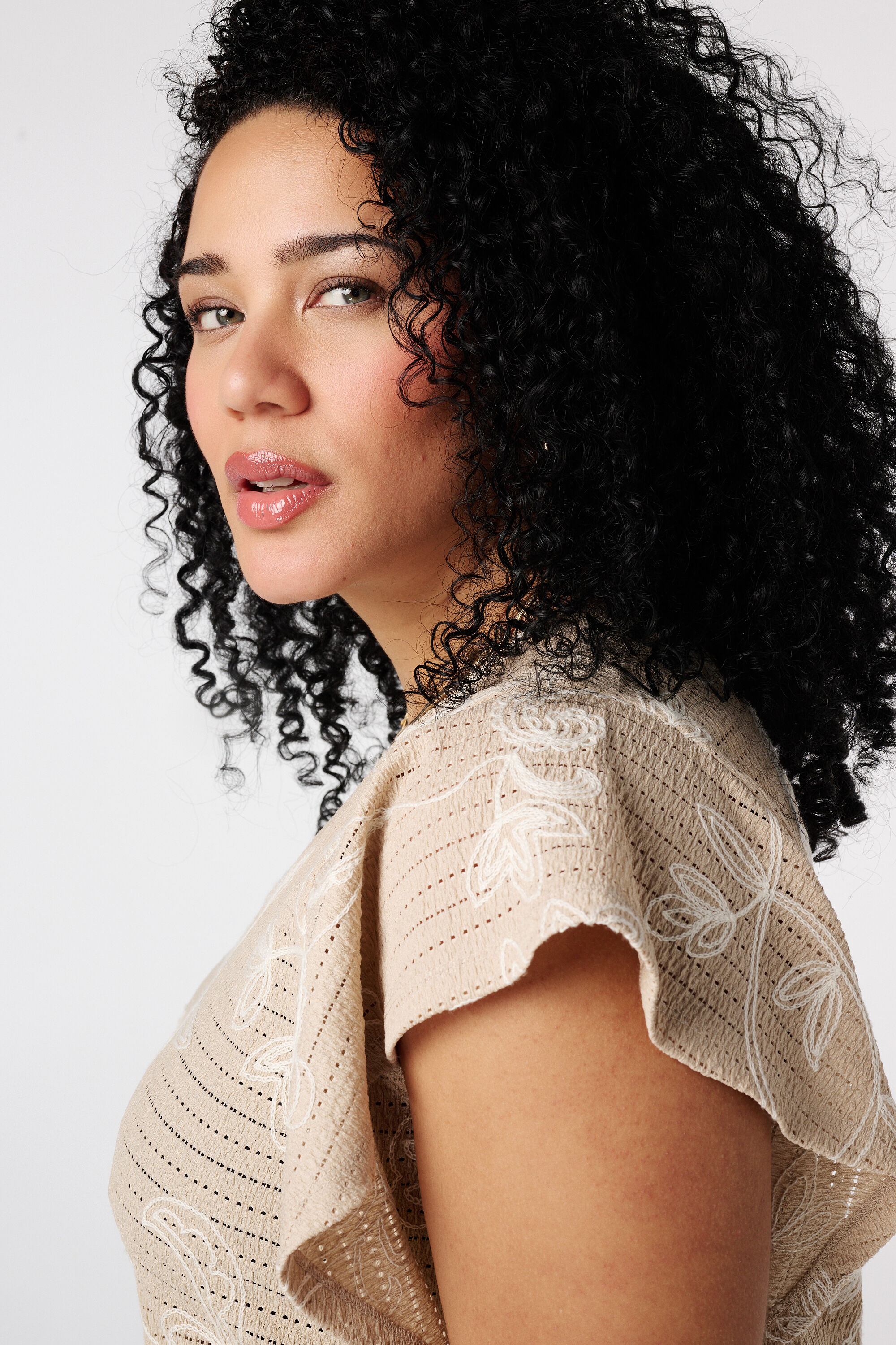 Top con estampado paisley image number 4