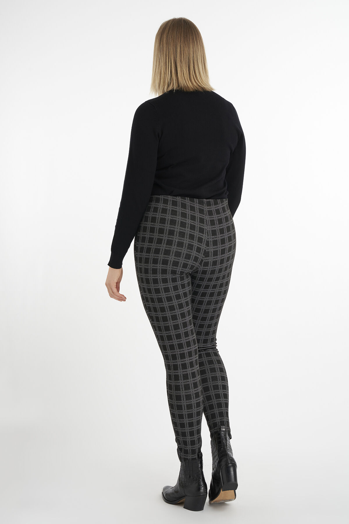 Treggings de cuadros image number 3