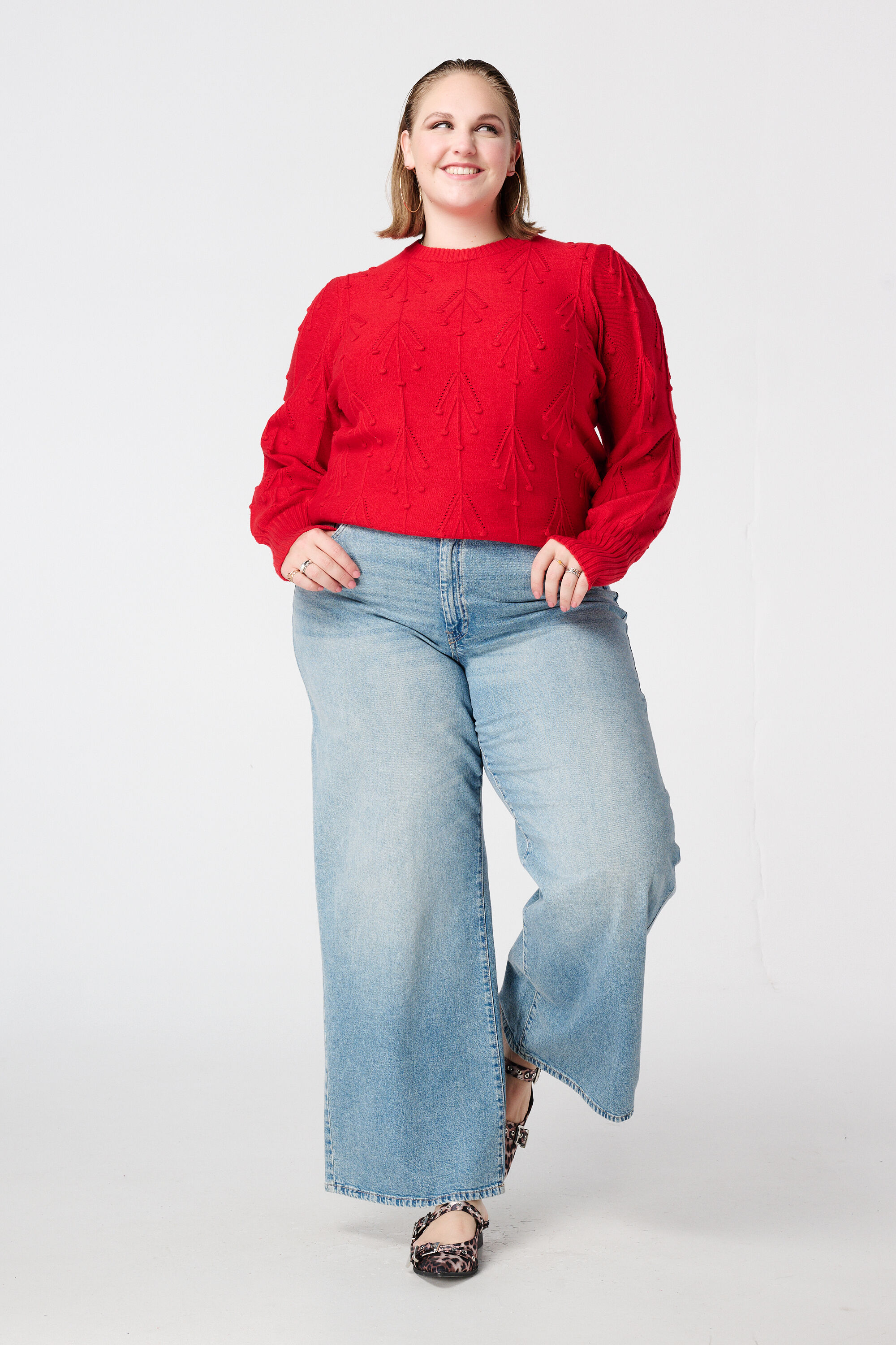 Su&eacute;ter de punto con estampado image number 5