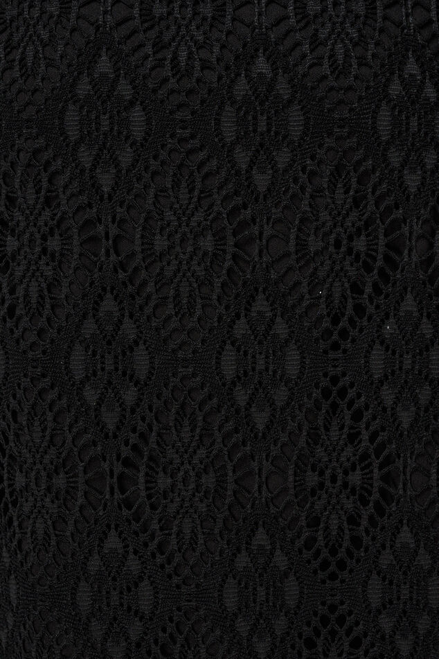 Vestido de encaje elástico image number 6