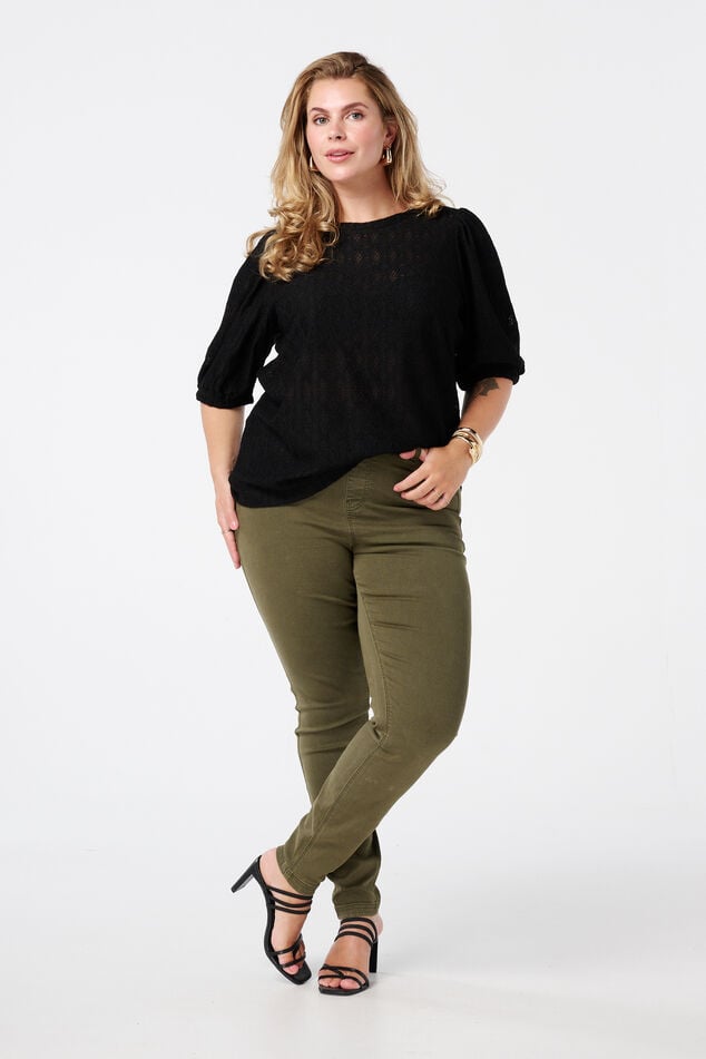 Treggings con aspecto denim image number 0