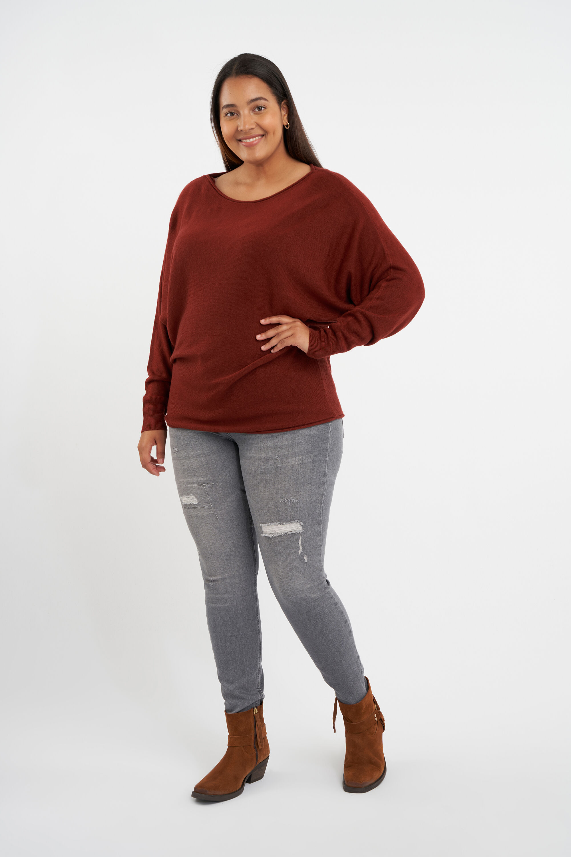 Su&eacute;ter con manga murci&eacute;lago image number 5