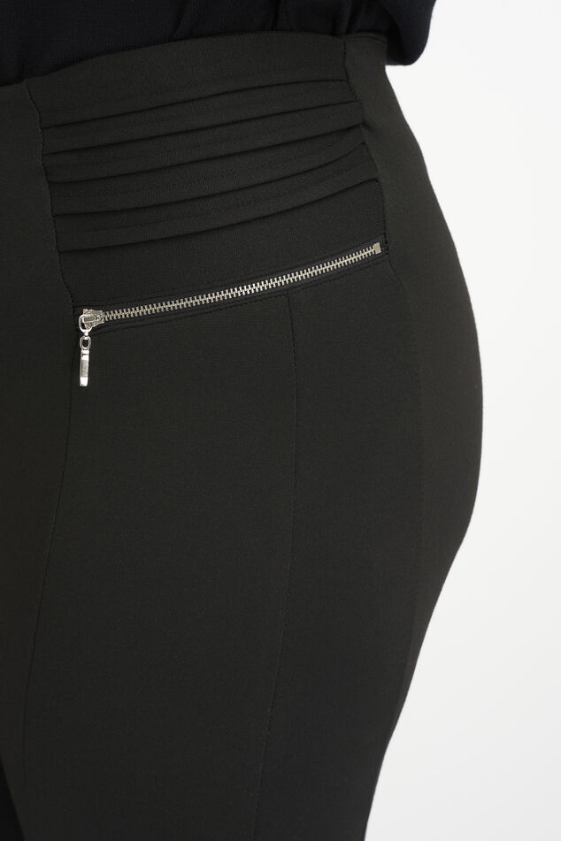 Tregging con cremalleras de adorno image number 4