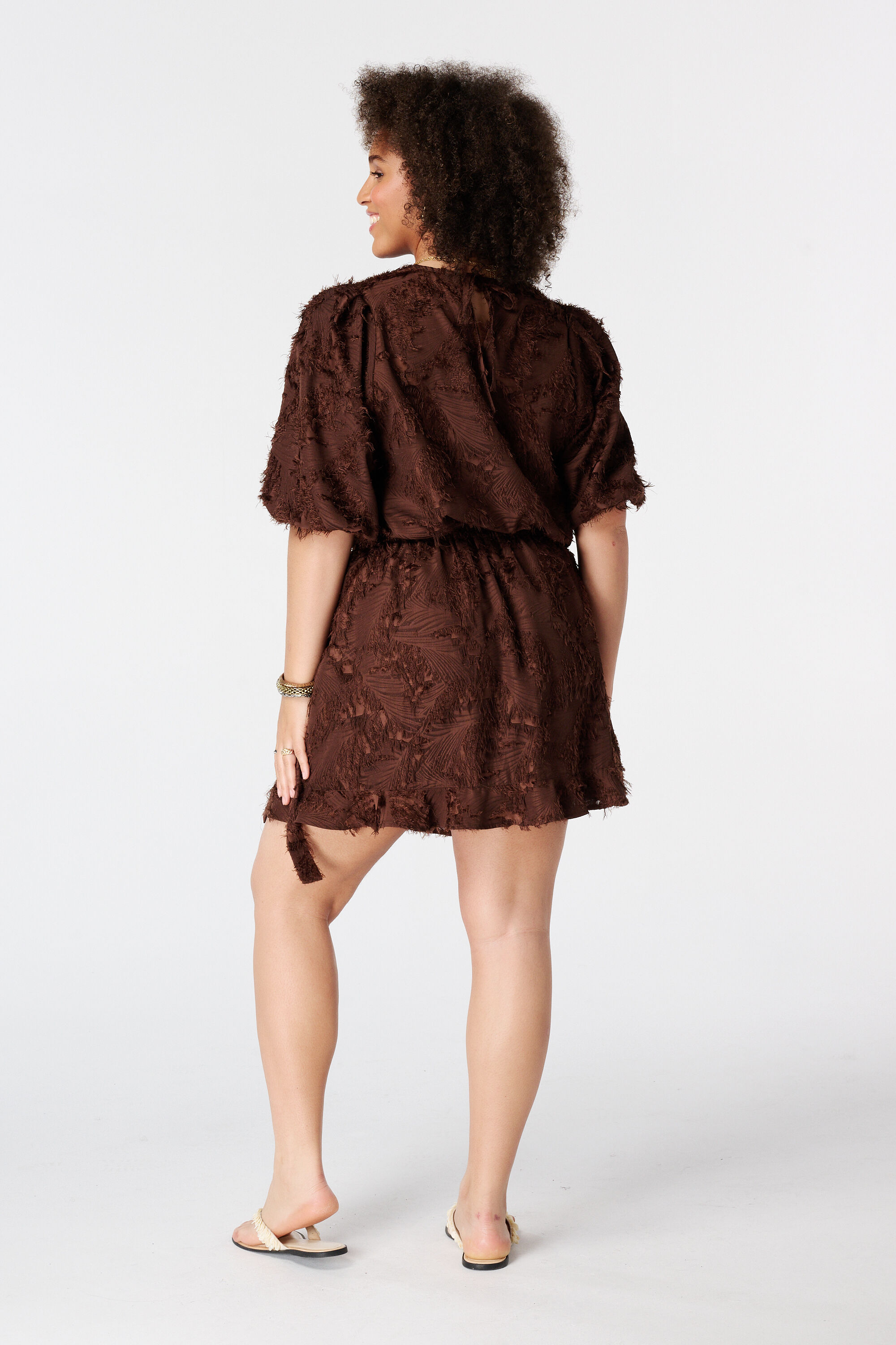 Skort cruzado fluffy image number 3