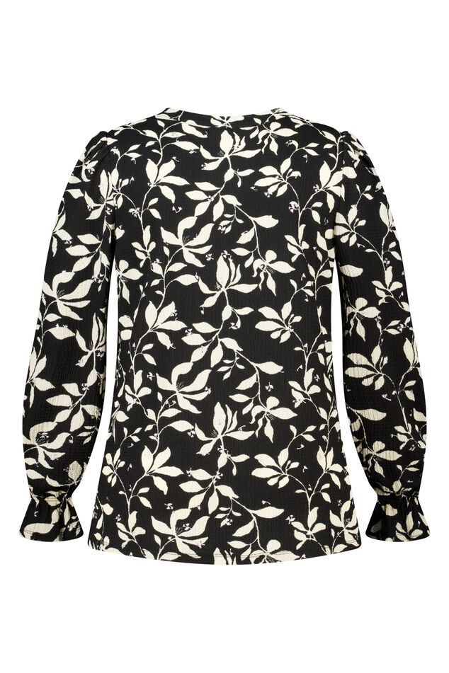 Top estampado y con textura image number 2