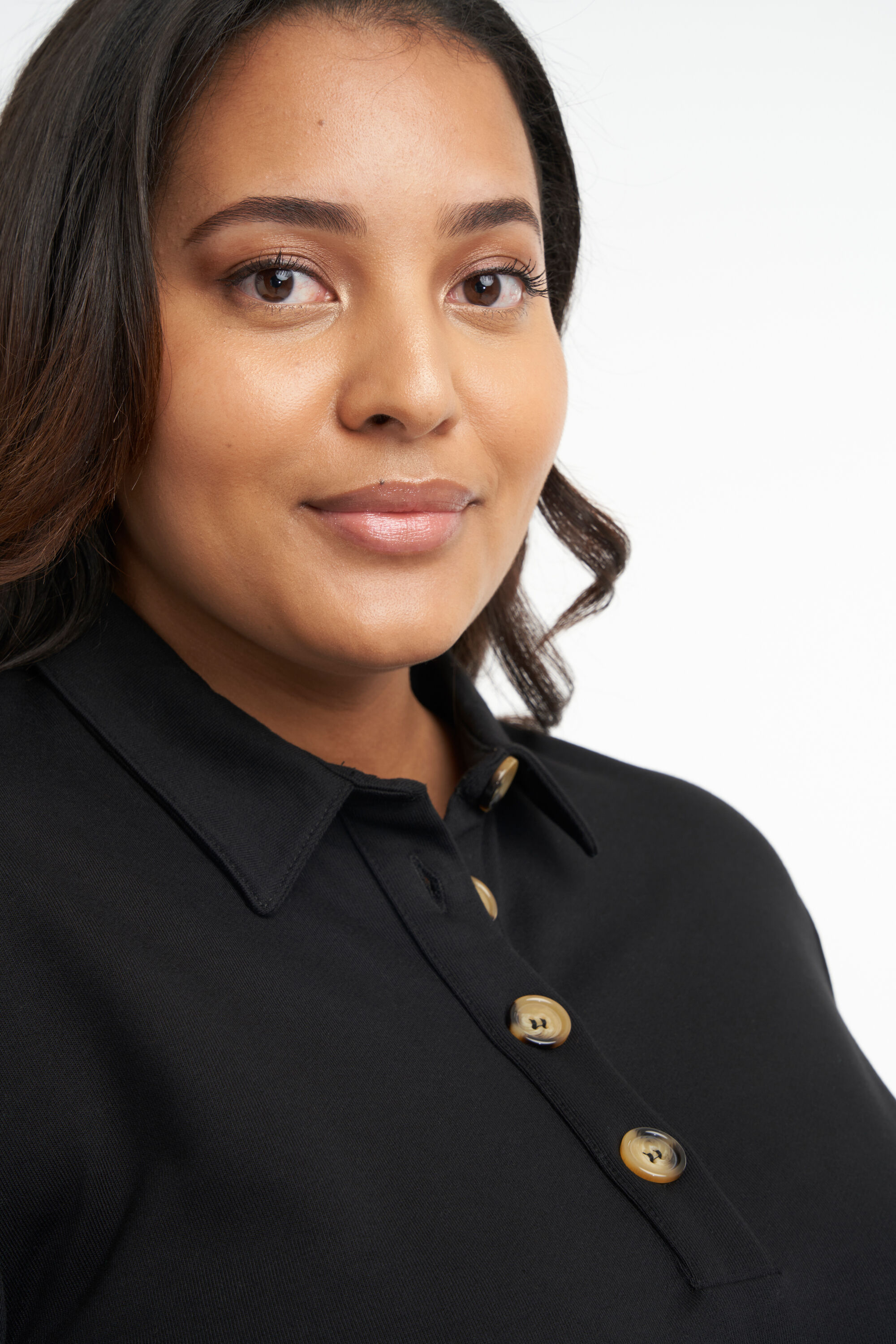 Vestido con cuello polo image number 4