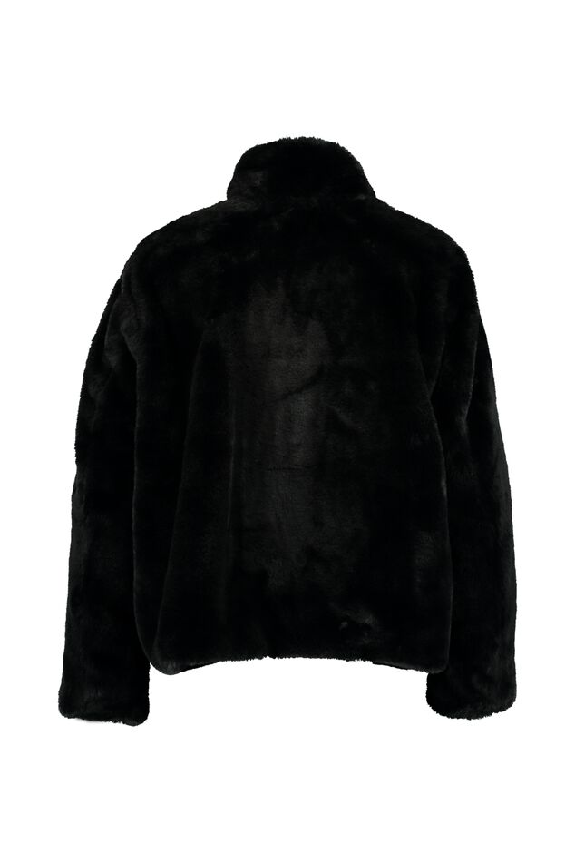 Abrigo de pelo sintético image number 2