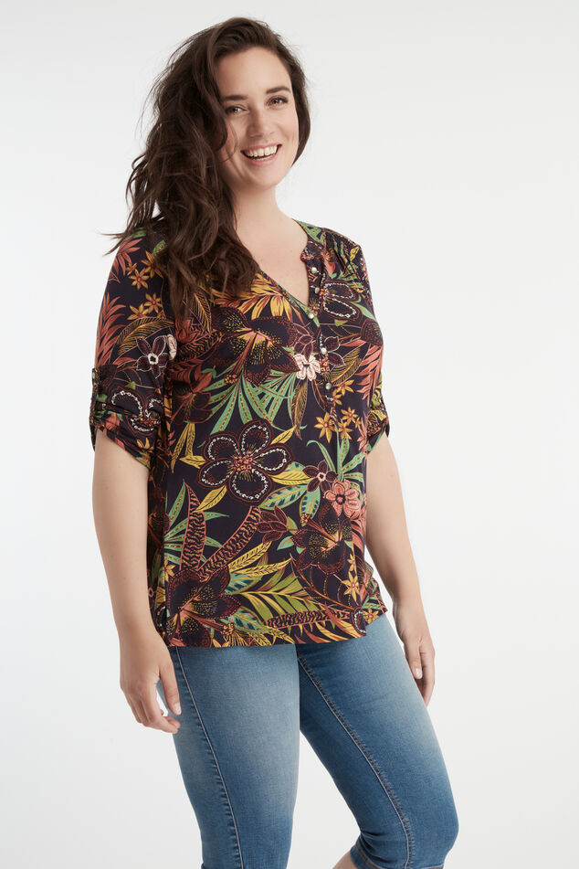 Top con estampado image number 5