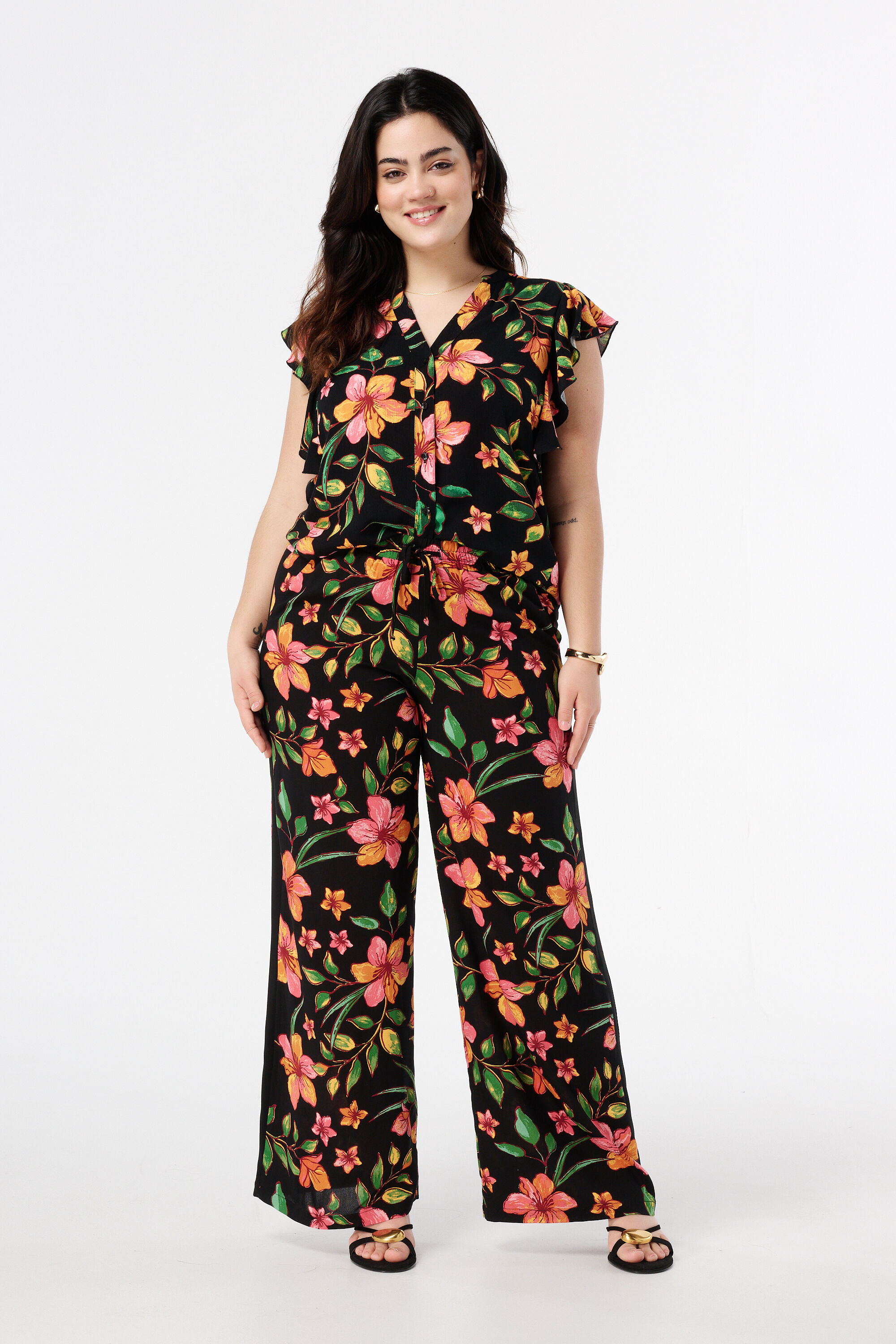 Top con estampado floral image number 5