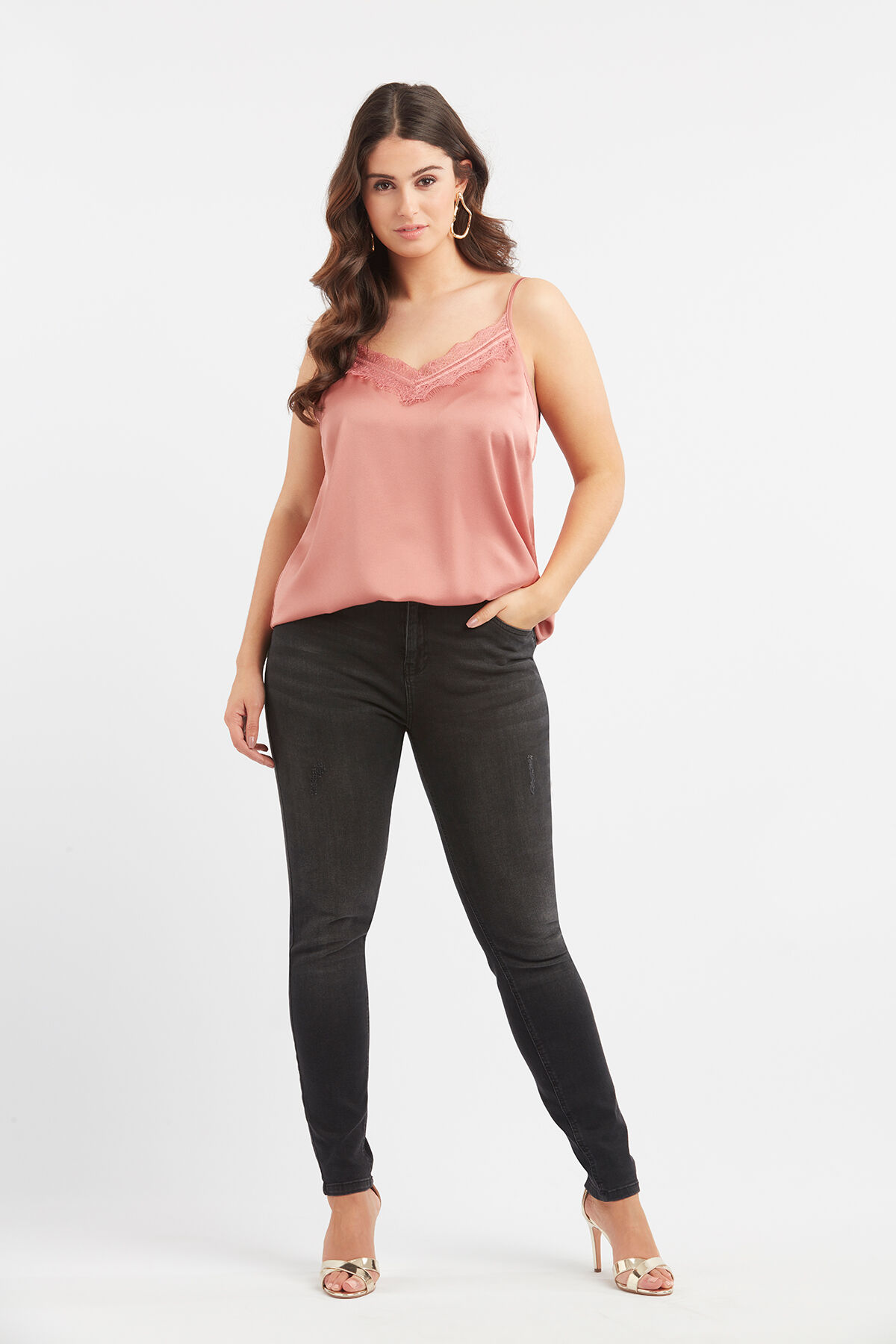 Blusa de sat&eacute;n image number 5