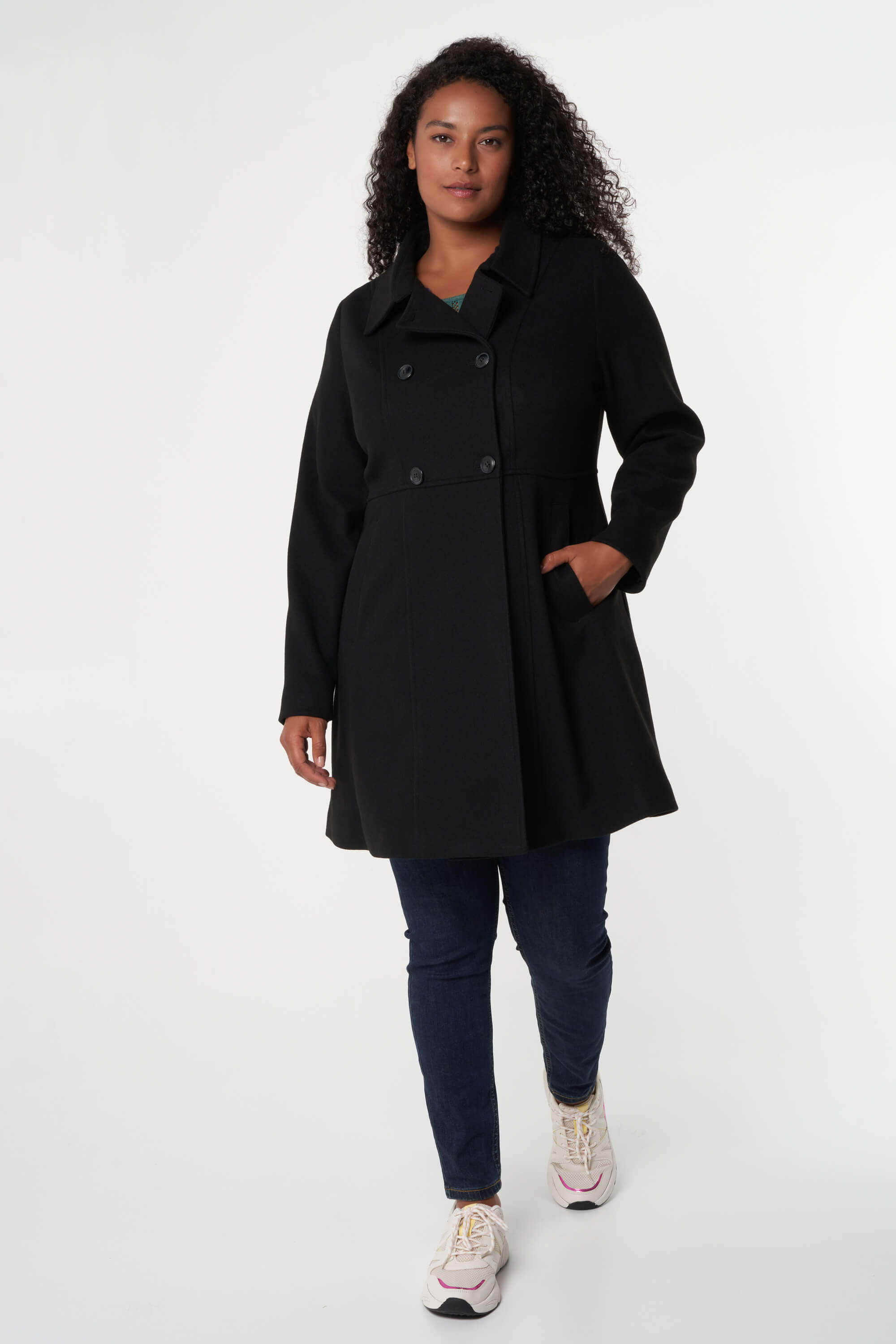 Abrigo con doble cierre image number 5