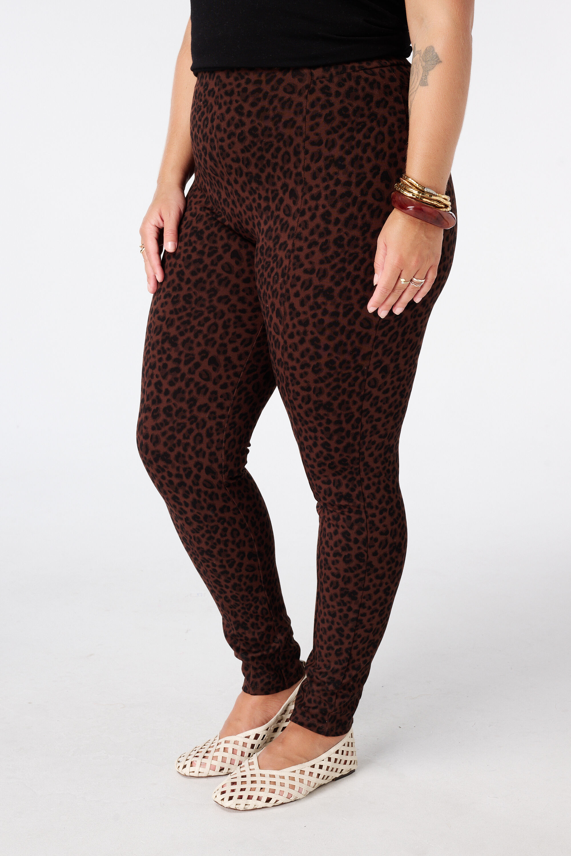 Leggings con estampado animal image number 5