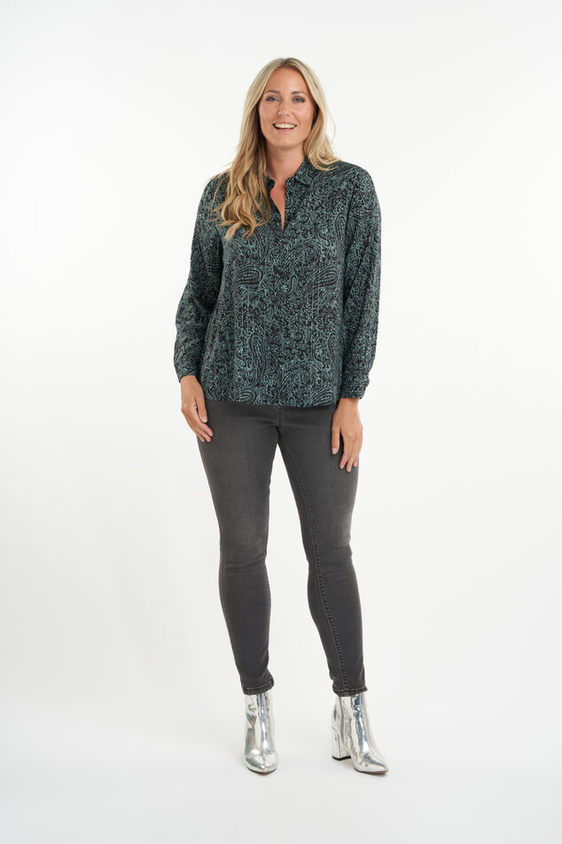 Blusa con estampado image number 5