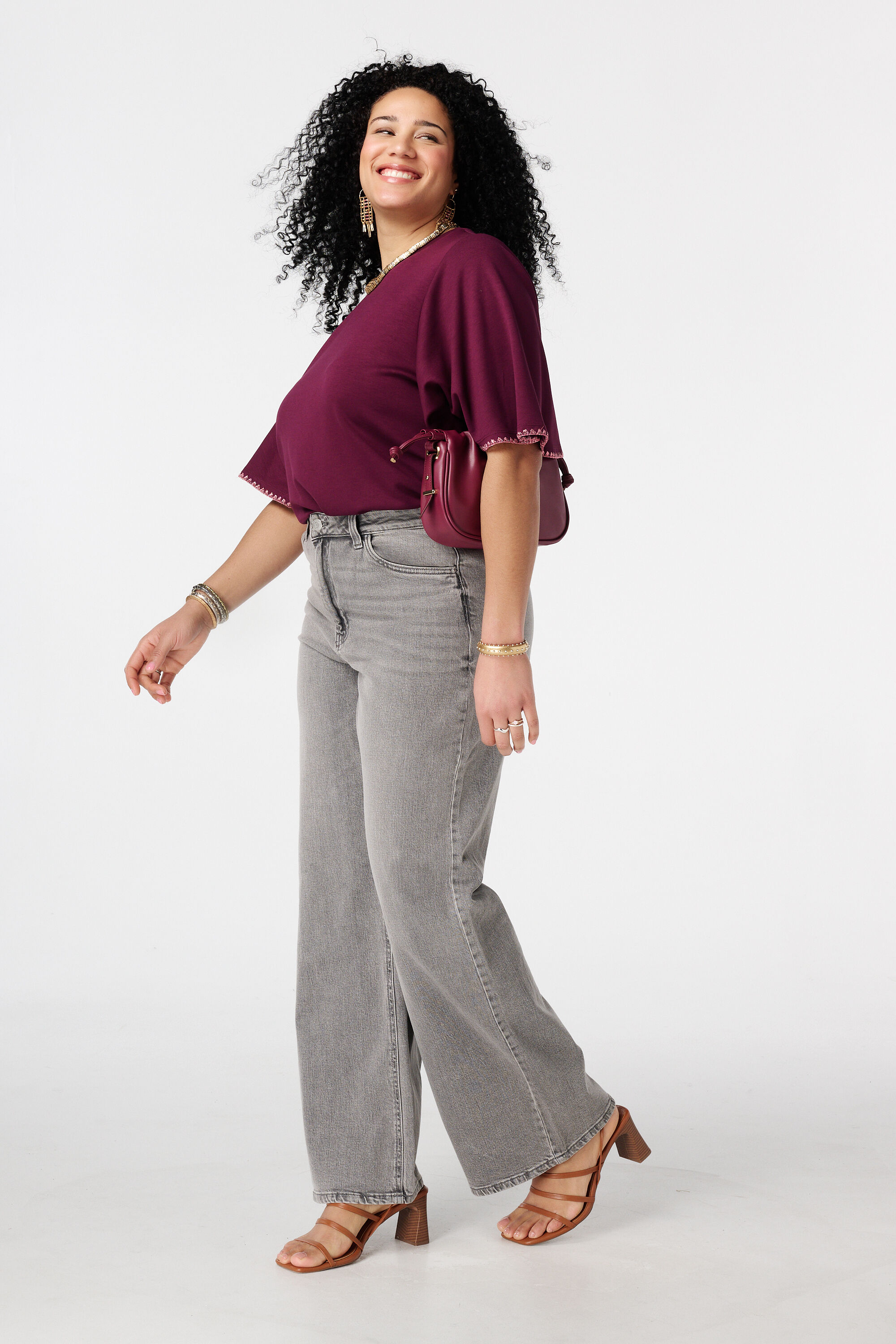 Vaqueros wide leg IVY largo 34