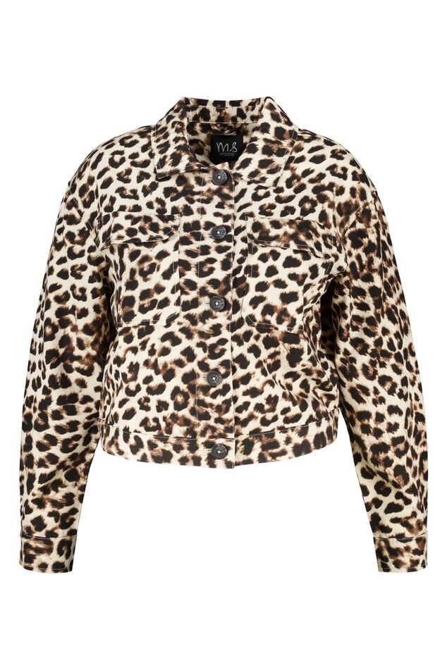 Chaqueta corta con botones image number 1