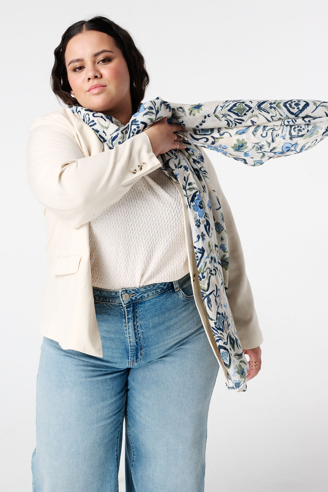 Bufanda con estampado