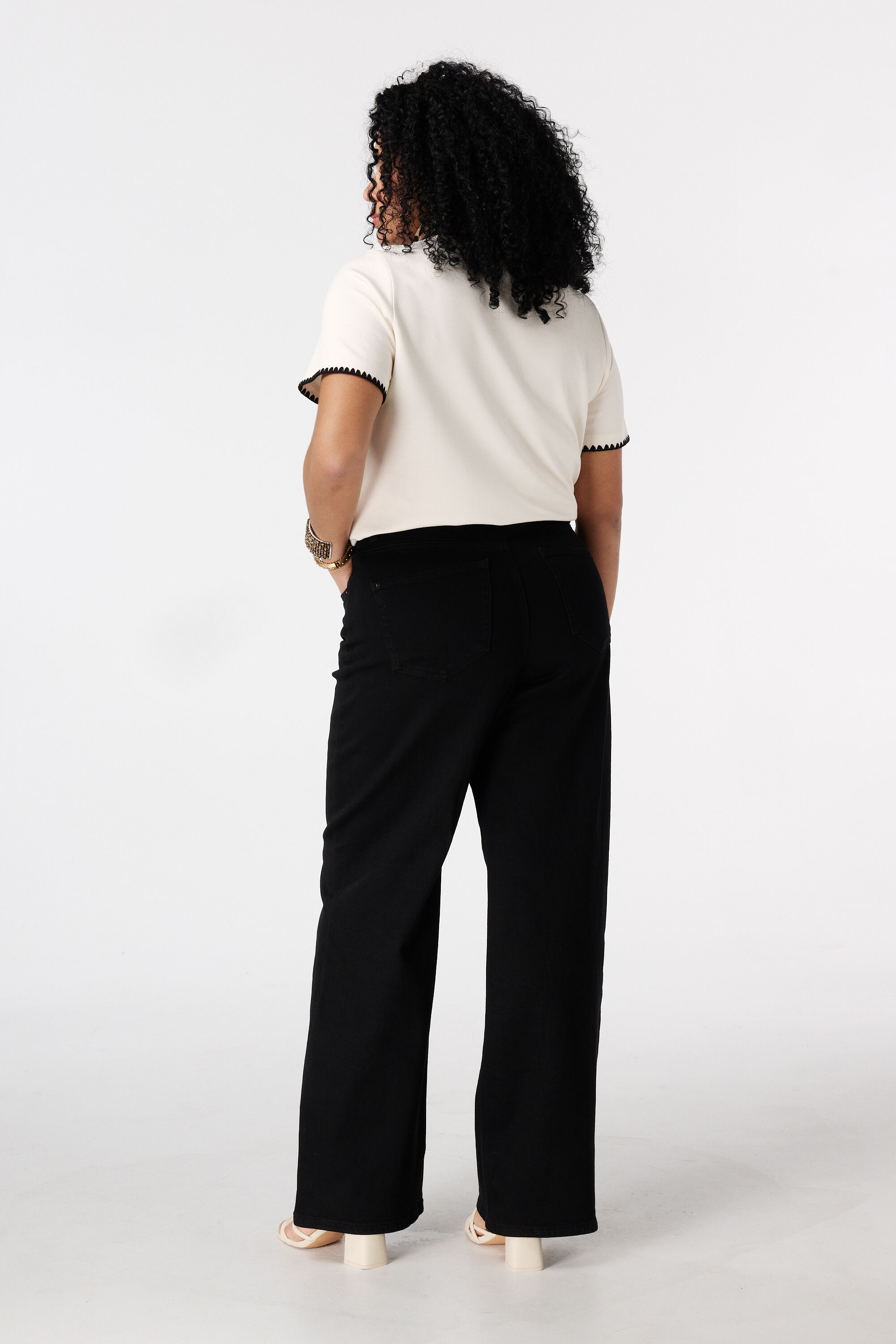 Vaqueros wide leg IVY largo 34 image number 3