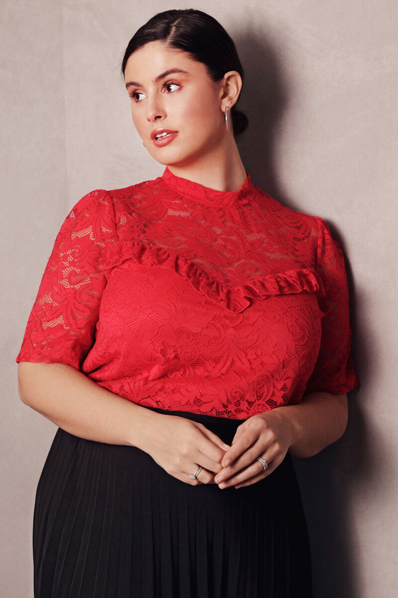 Top de encaje image number 0