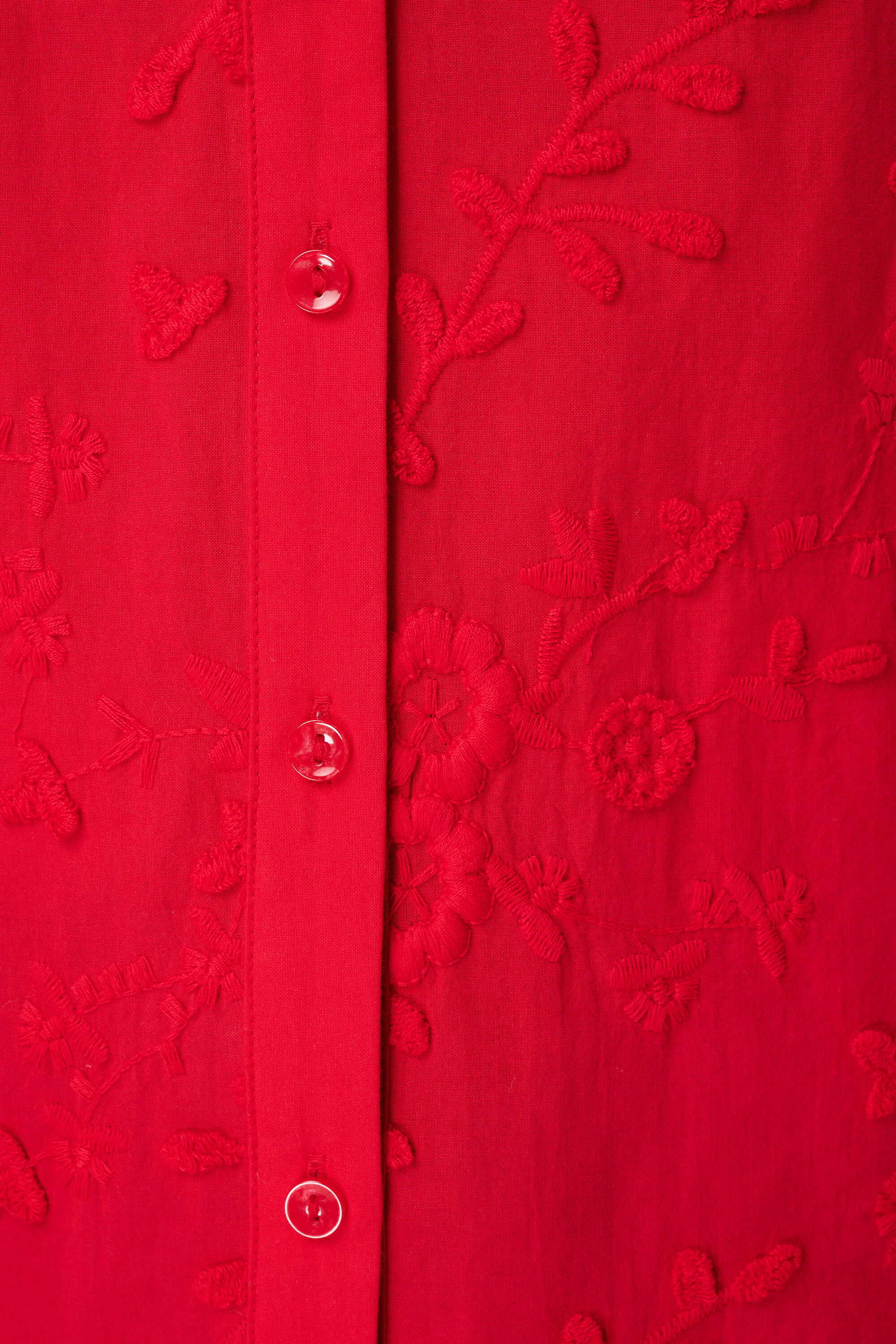 Blusa con estampado floral 3D image number 6