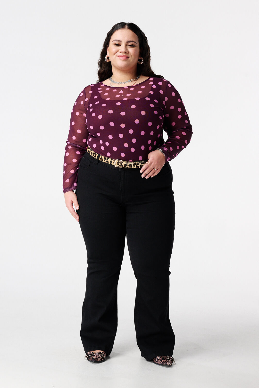 Jeans de pierna acampanada JASMIN