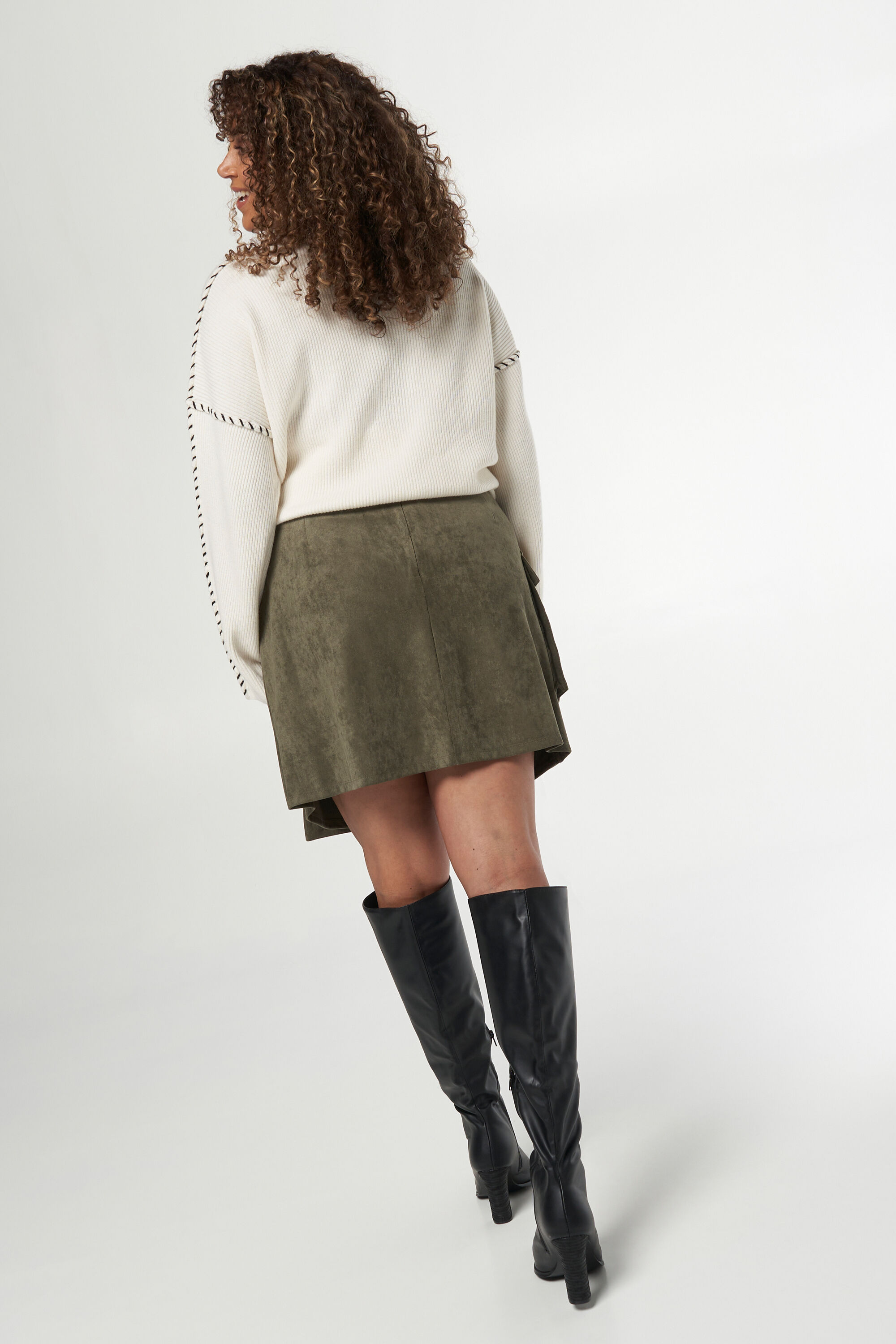 Jersey con costuras image number 3