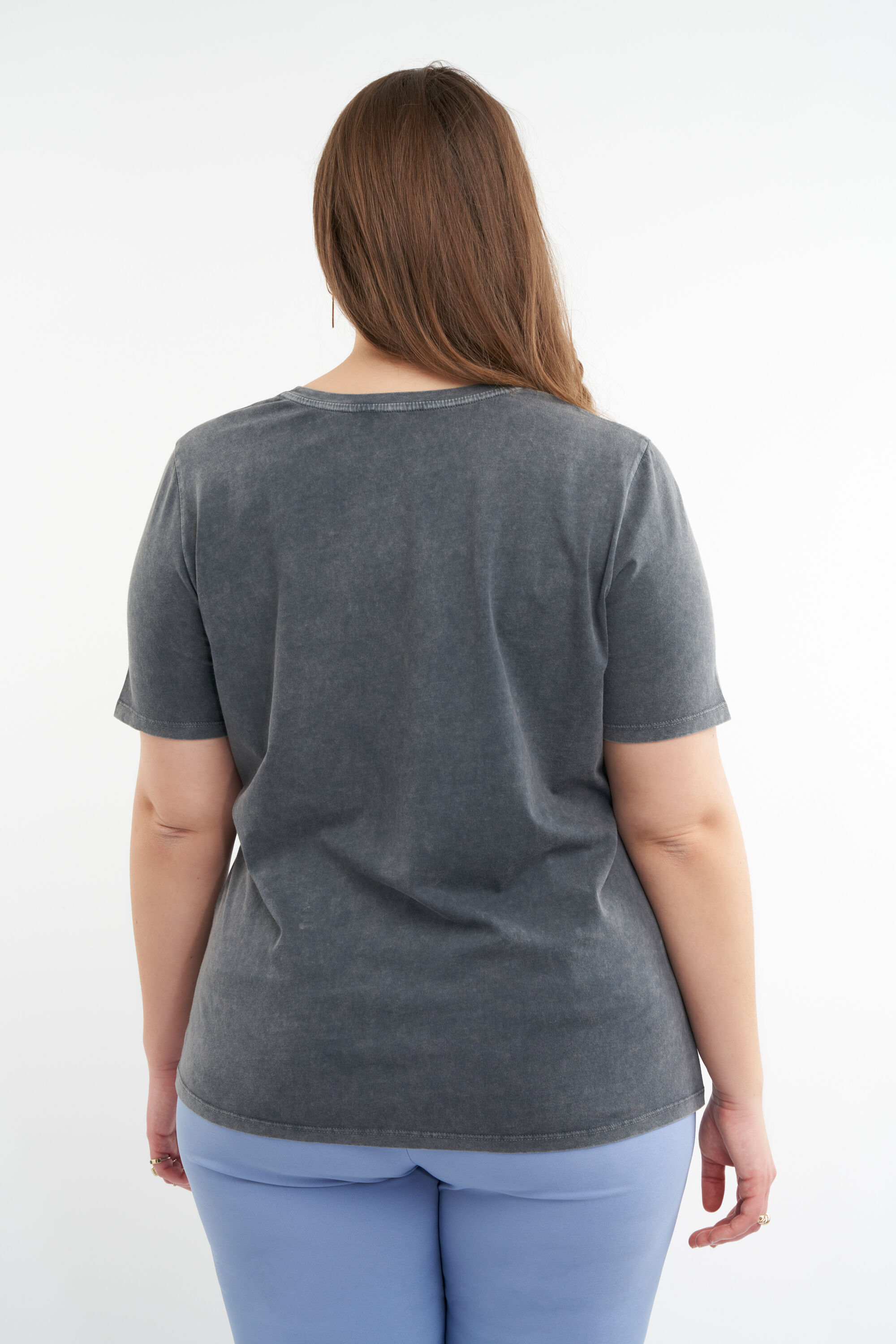 Camiseta con dibujo impreso image number 3