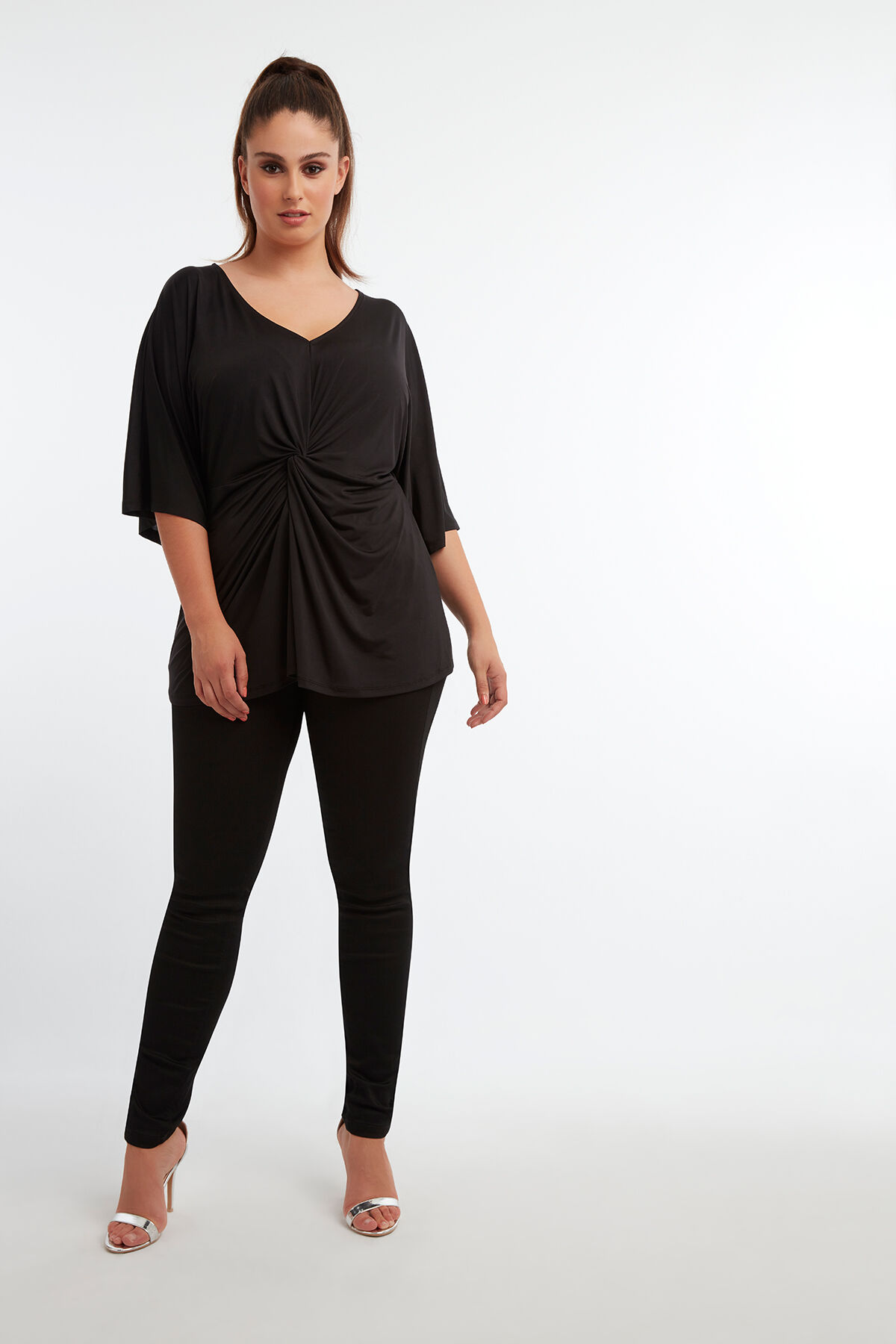 Top de cuello de pico image number 3