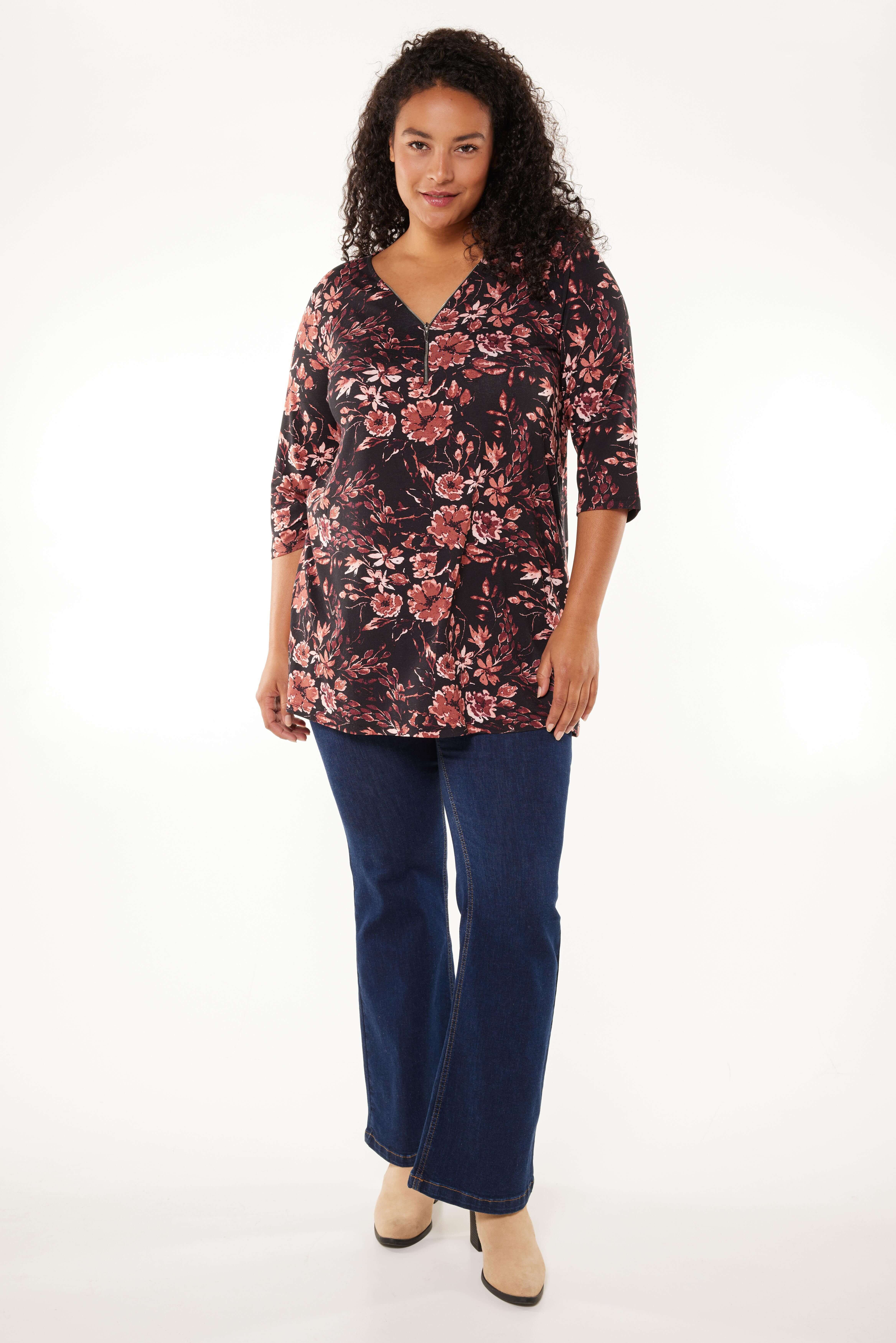 Top con cremallera  image number 5