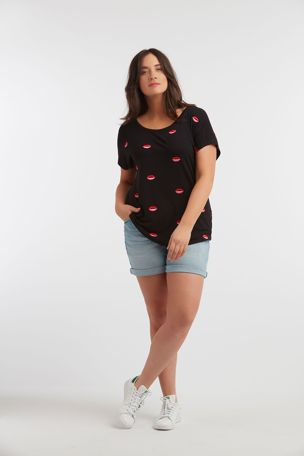 Shorts vaqueros image number 4