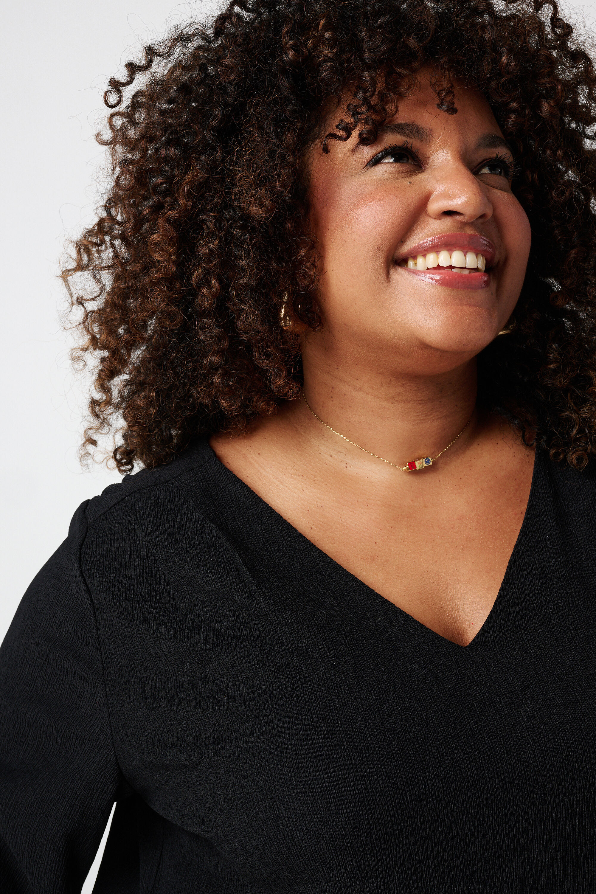 Top con manga tres cuartos image number 4