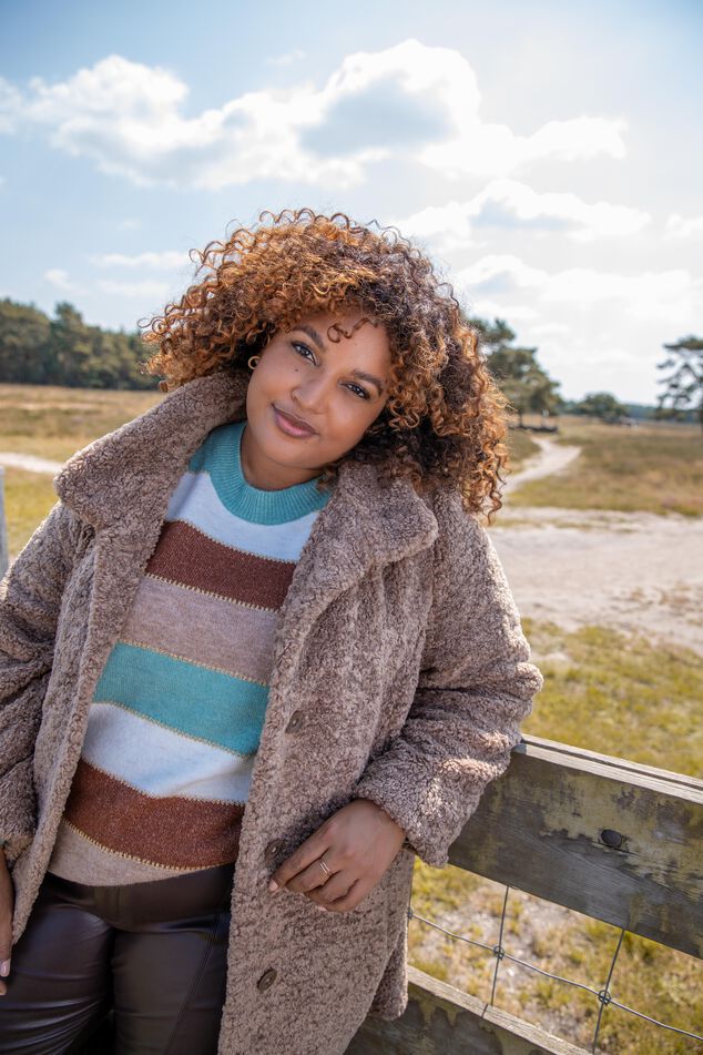 Chaqueta de corte recto image number 0