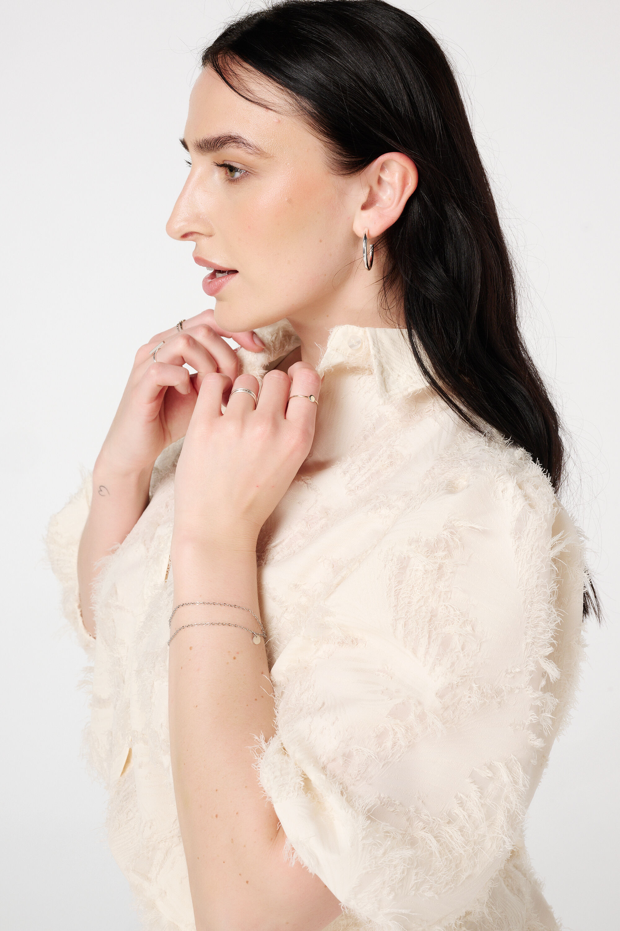 Blusa con textura image number 4