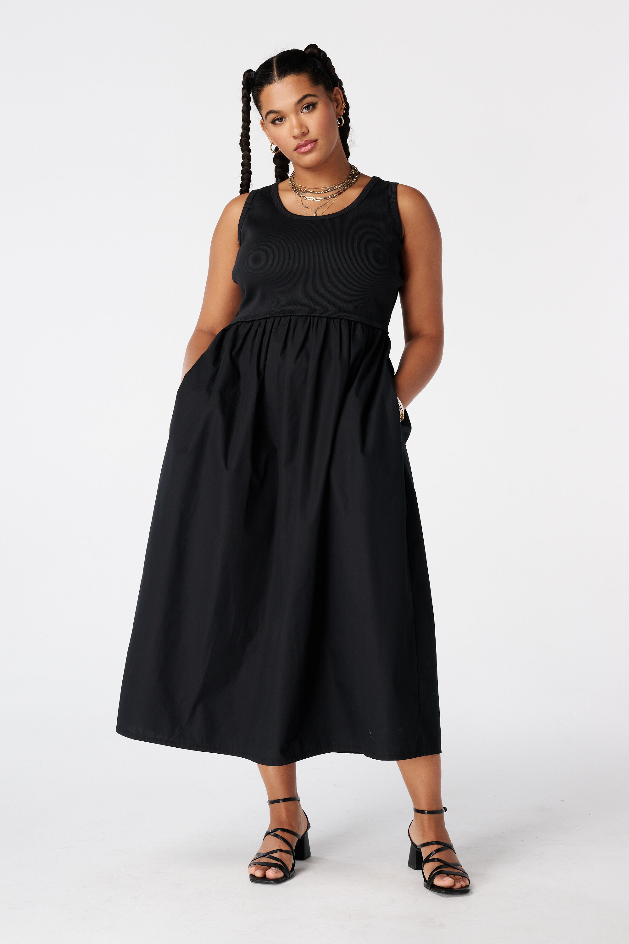 Vestido de l&iacute;nea A