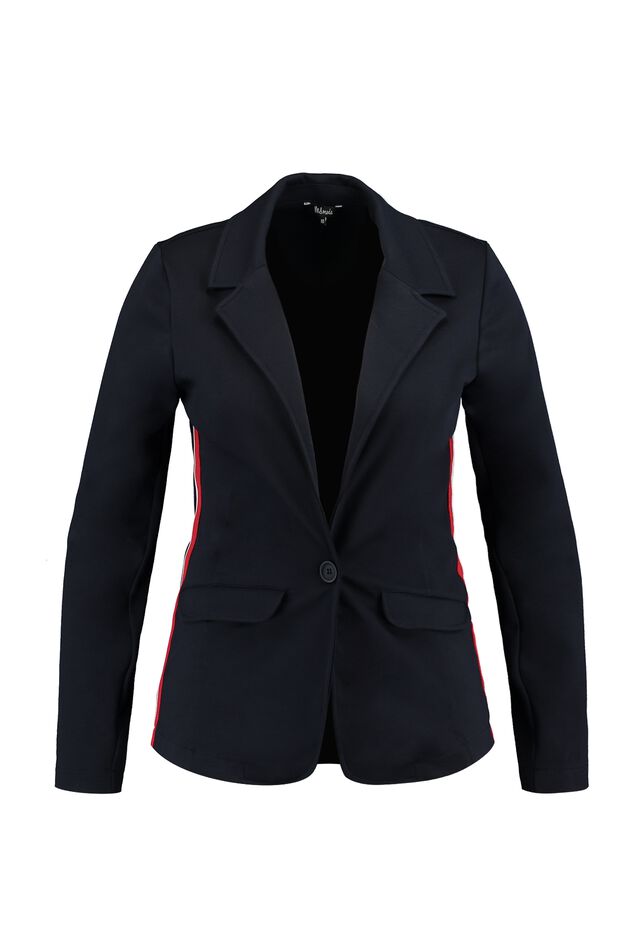 Blazer con detalle de rayas image number 1