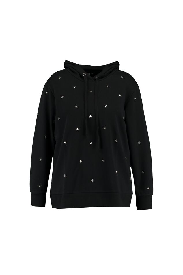 Suéter de estrellas con capucha image number 1