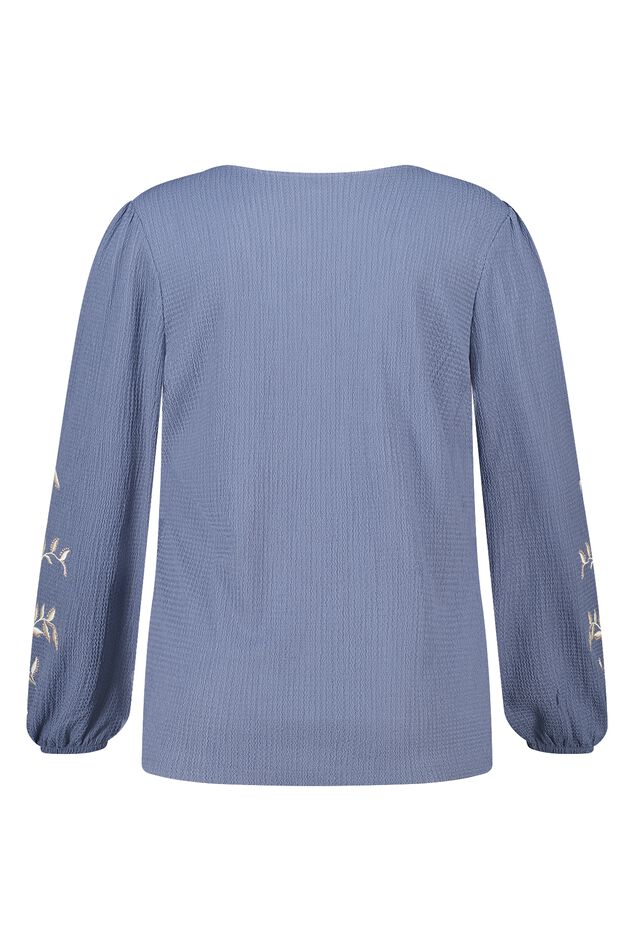 Top con bordado image number 2