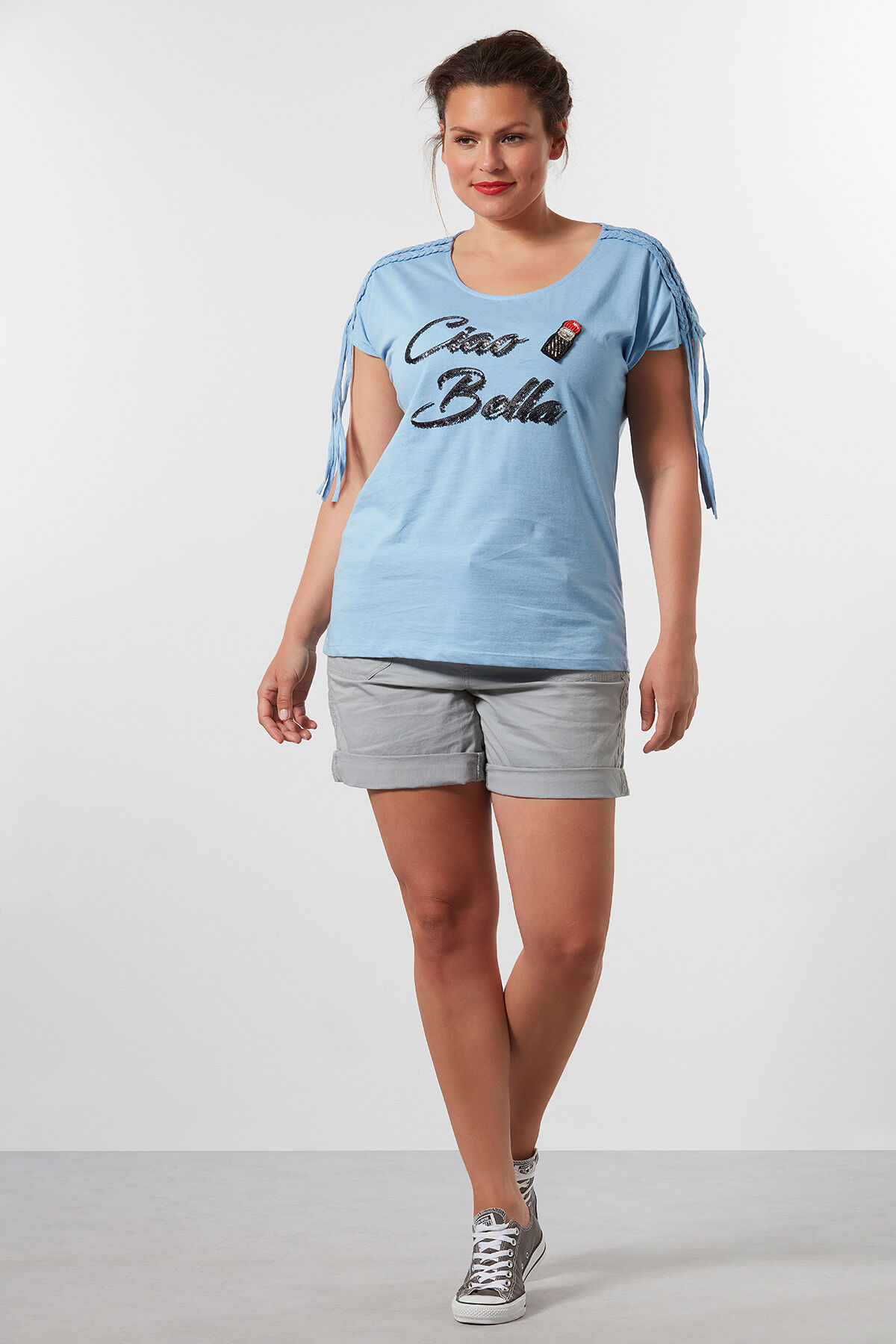 Pantalones cortos de algod&oacute;n image number 4