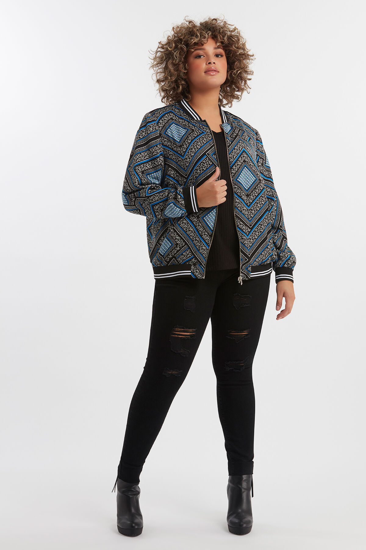 Chaqueta bomber reversible image number 6