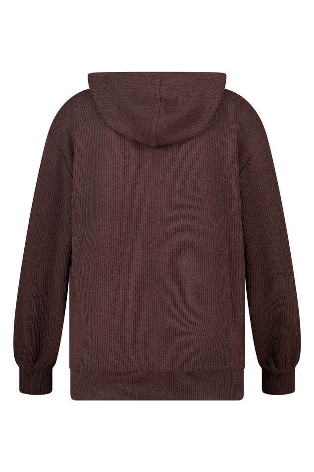 Sudadera con capucha y cordones image number 2