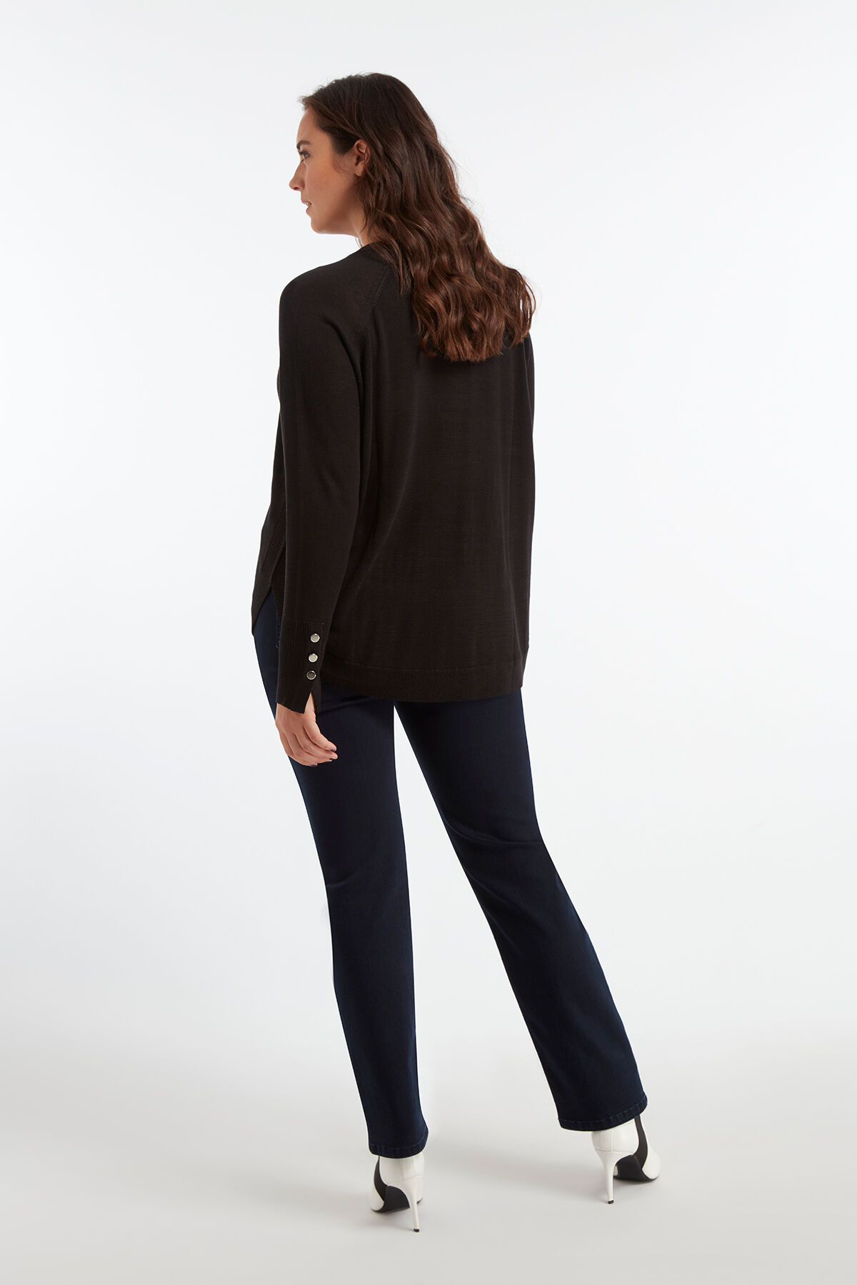 Jersey con patr&oacute;n estriado fino image number 5