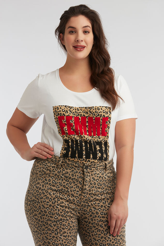 Camiseta estampada image number 0