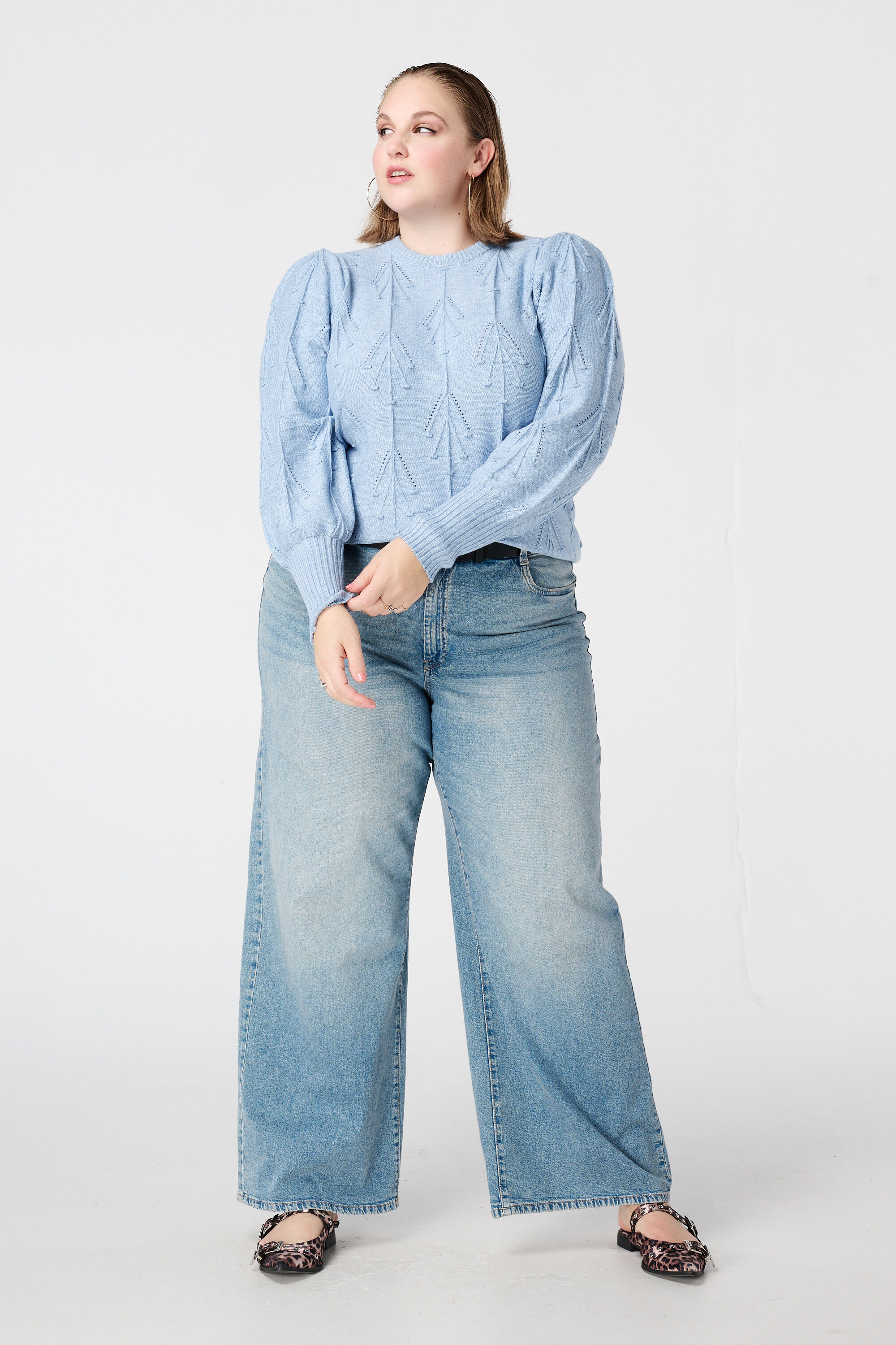 Su&eacute;ter de punto con estampado image number 5