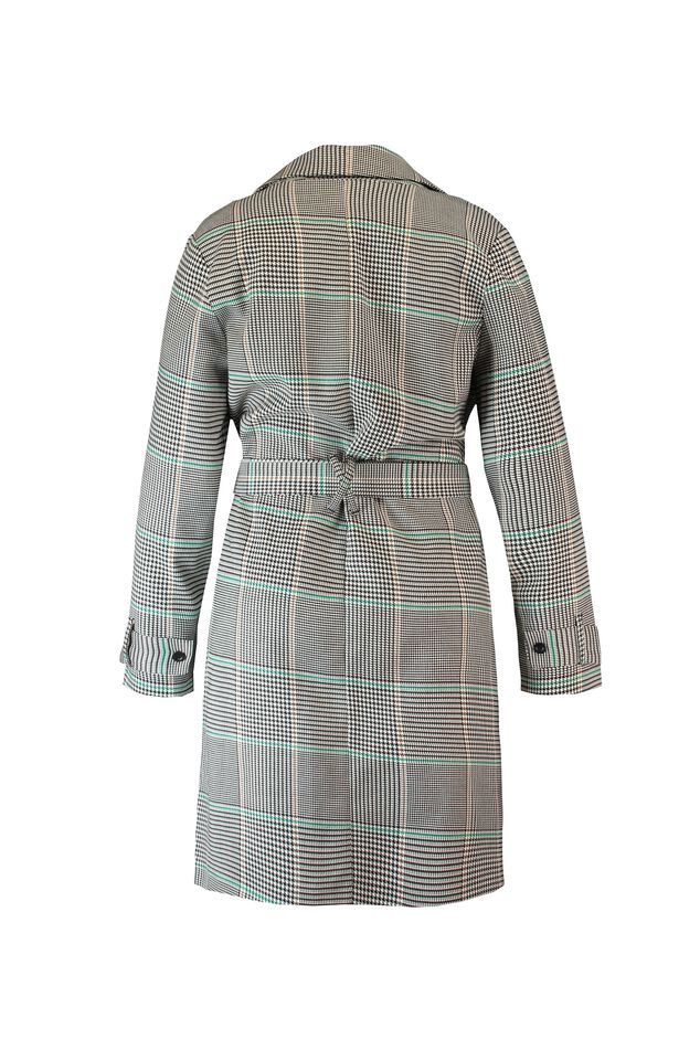 Gabardina de cuadros image number 2