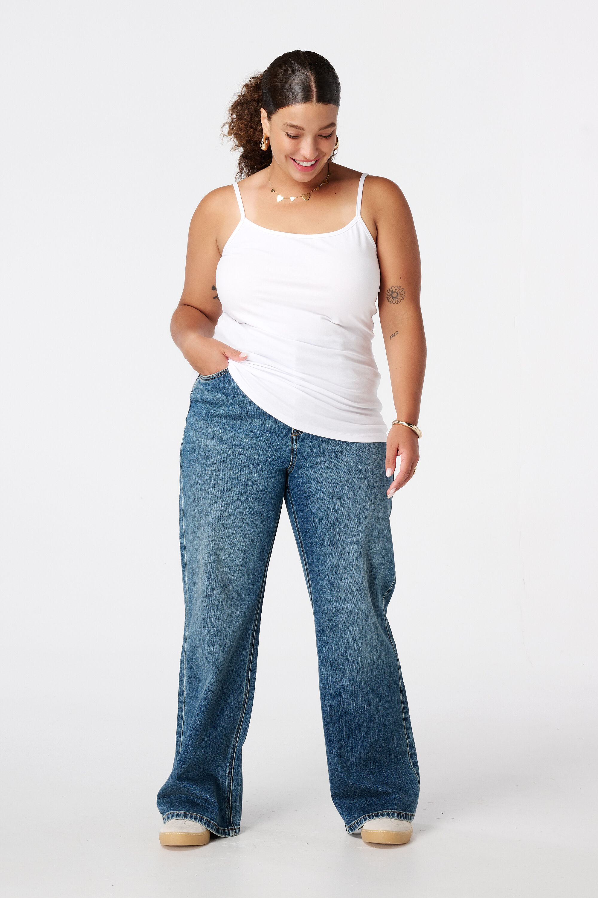 Top de espagueti con el&aacute;stico image number 5