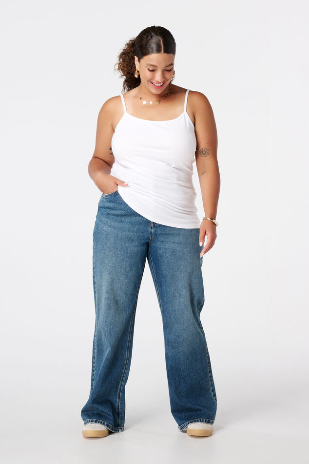 Top de espagueti con elástico image number 5